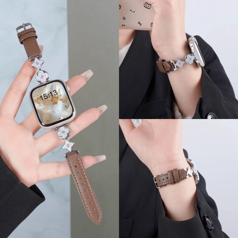 iwatch10 Strap for Apple S9 Watch applewatch8 Metal Clover S8 Peel S7 Women S6 iwatch10 Strap for Apple S9 Watch applewatch8 Metal Clover S8 Peel S7 Women S6