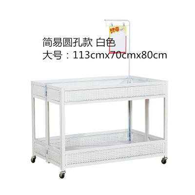 包邮服装店促销车甩货车超市花车货架特价车促销台折叠货架售柜展