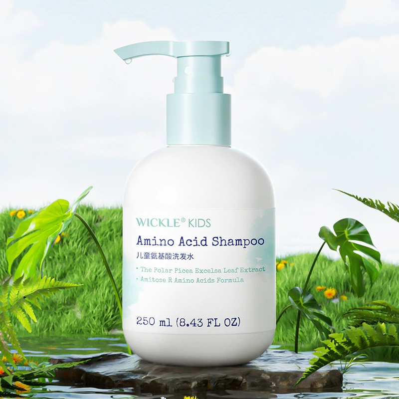 wickle Shampoo amino acid based, conditioner, 3-6-12 years, for every day