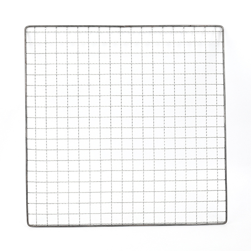 Grill rack, drying rack, rectangular oven grid tool, thickened baking net, barbecue mesh, barbecue grid, meat grill rack