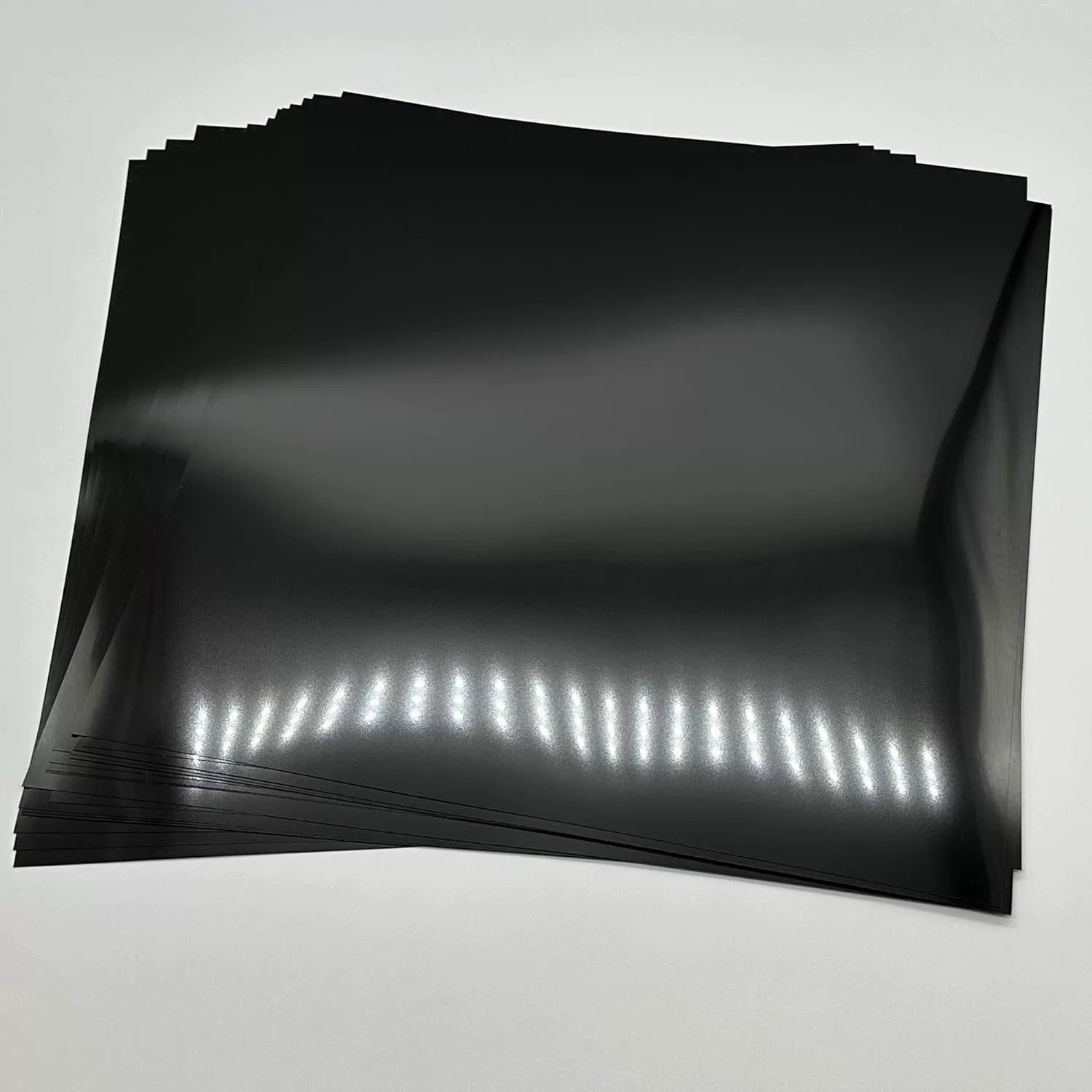 Трансграничный творческий бланк рисования роспись струйная печать полый шаблон черный ПЭТ пустой пластиковый формовочный материал