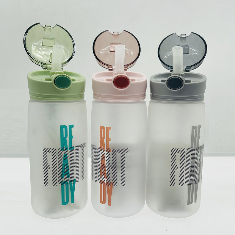 Duomedo taza de agua verano las mujeres gran capacidad paja portátil escala simple estudiante deportes plástico ins estilo