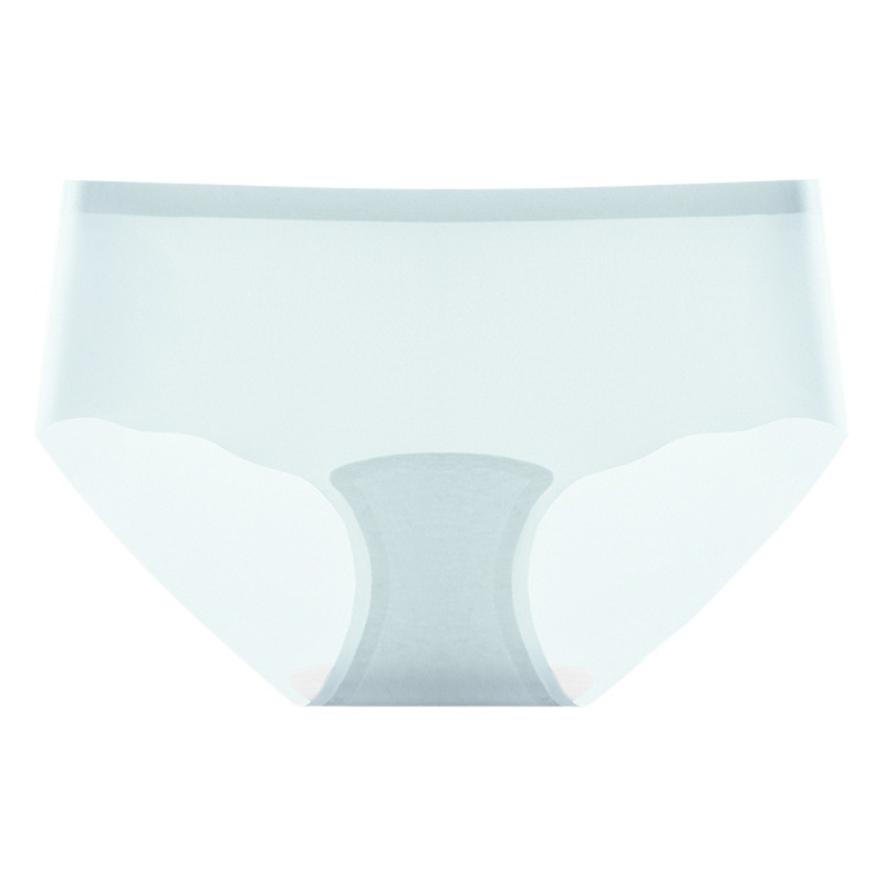 Serie de entrepierna alargada ~ primavera y verano nueva ropa interior ultrafina 10D ultrafina de seda de hielo deportiva sin costuras