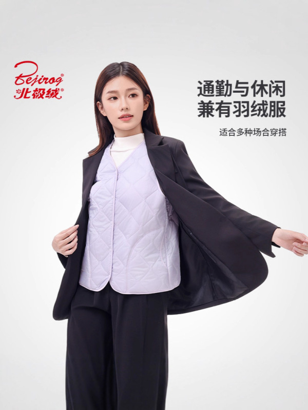 北极绒情侣三防保暖马甲2025新款秋冬时尚加厚保暖坎肩内搭背心|undefined
