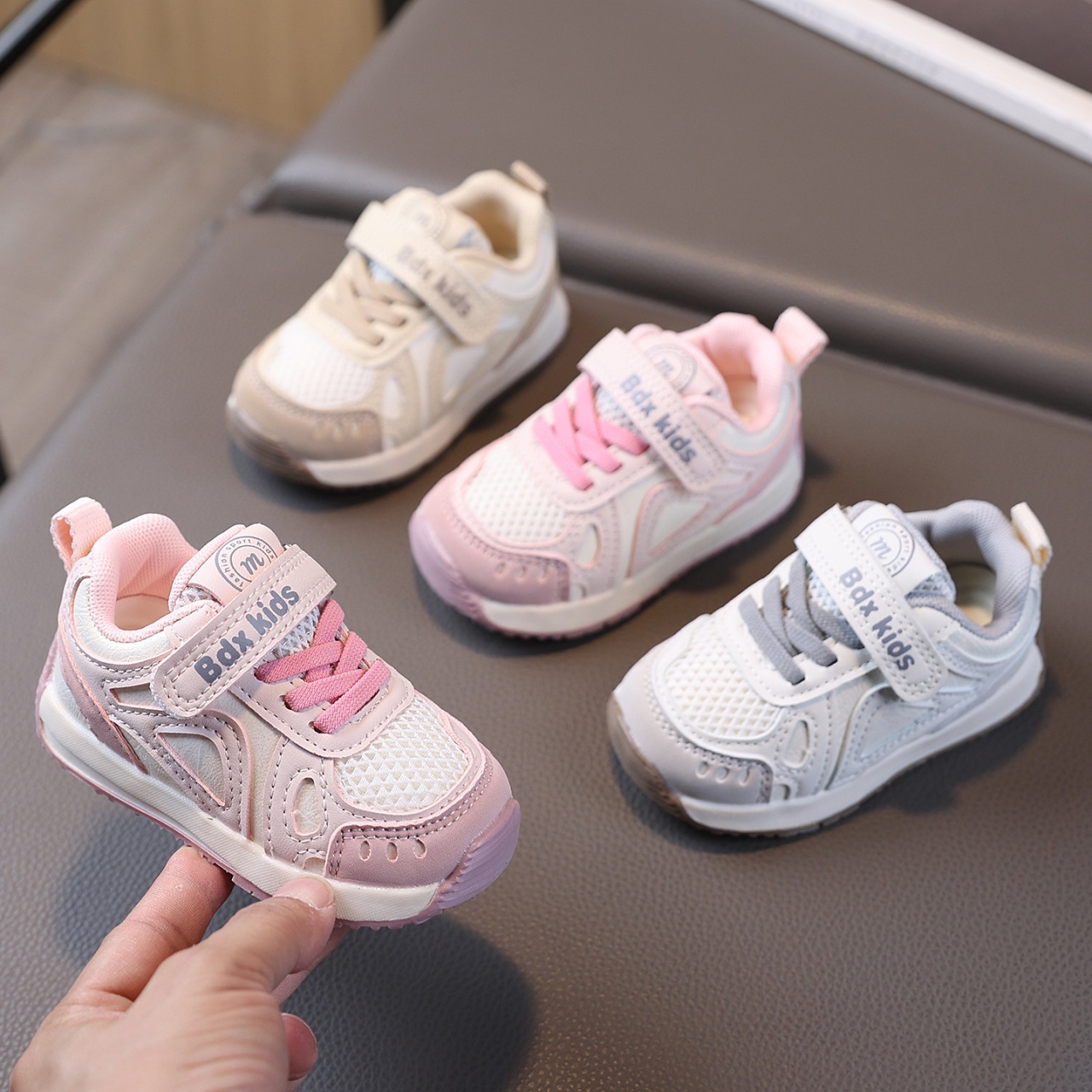 Unisex Baby Toddler First Walkers Soft Sole Flexible Sneakers Boys Girls 0-4 Years Old Comfortable Start Shoes_voghion.com