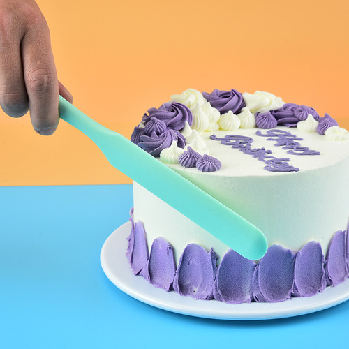Wholesale Silicone Scraper Silicone Oil Brush Set Cake Frosting Spatula Baking Tools Cake Scraper Spatula