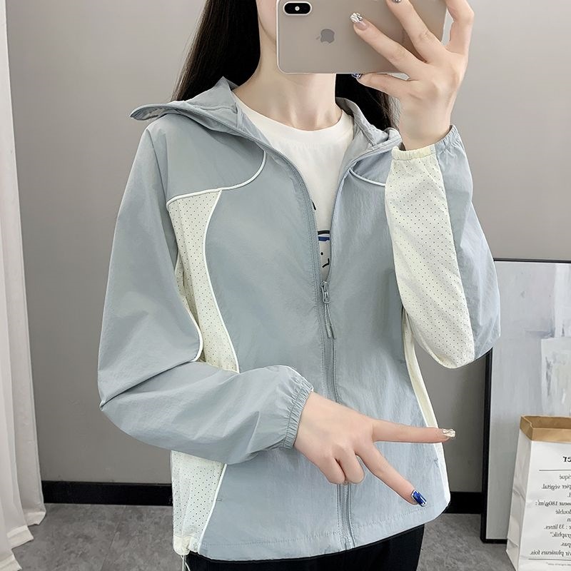 防晒衣女2026年新款小个子外穿防紫外线夏季薄款冰丝薄款罩衫外套