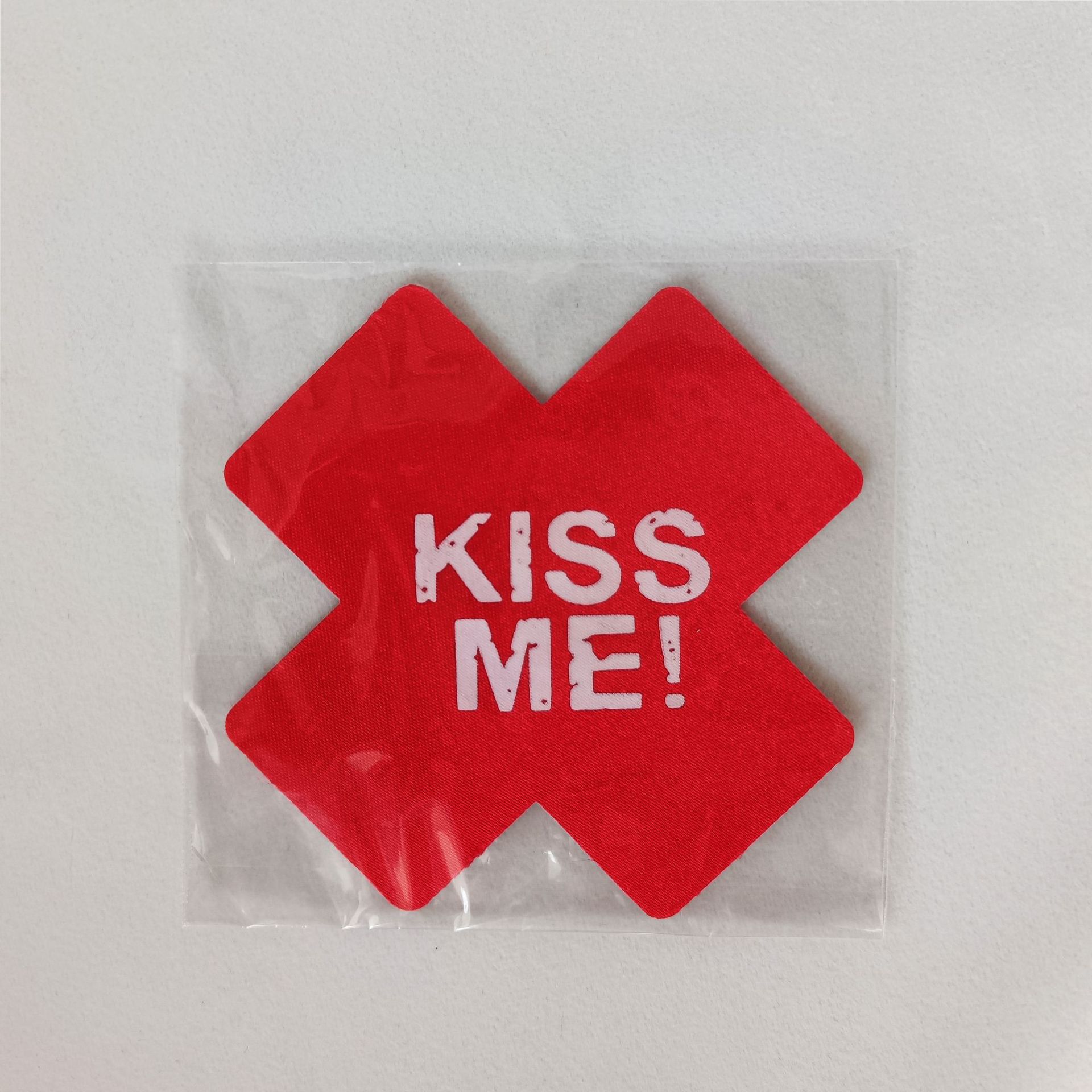 레드 크로스 프린트 KM (간단한 장식)