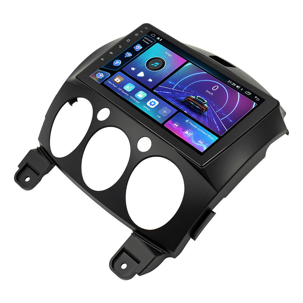 Aplicable a la pantalla de control central de cuatro núcleos / ocho núcleos de 07-17 Mazda2 Android All-in - One de navegación de automóviles