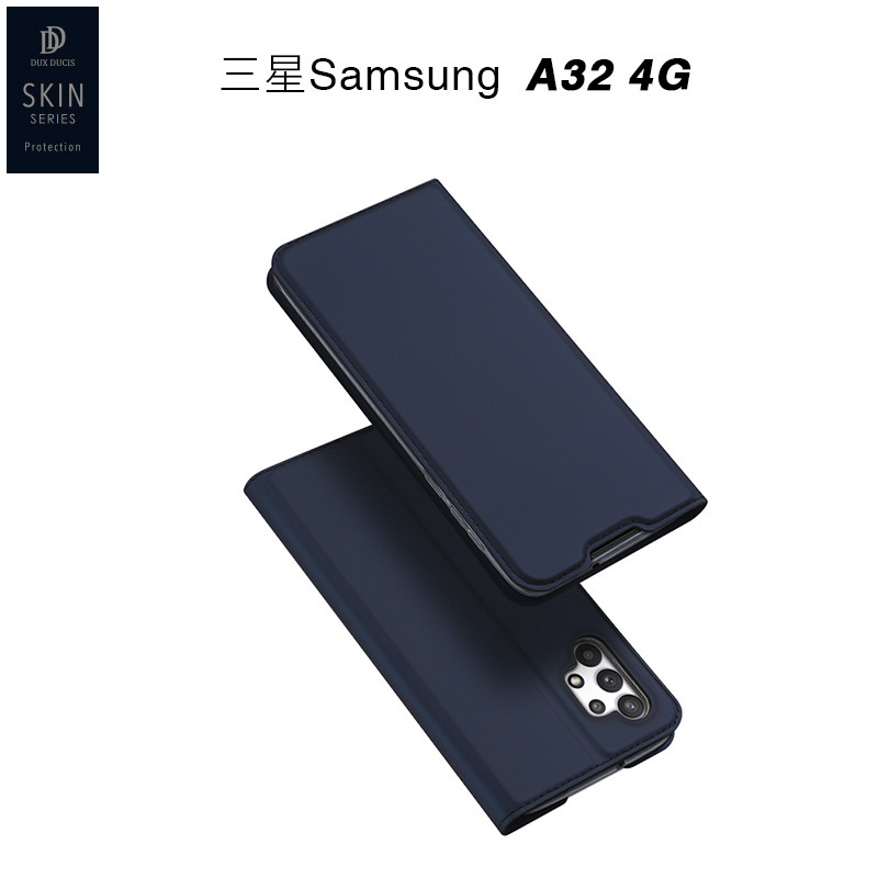 DD 适用于三星A32 手机壳 Galaxy A32 4G翻盖式卡槽保护套 case|ru