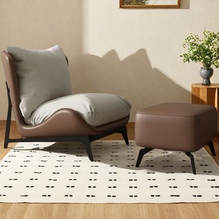 One-Piece Drop-Shipping Single Person Sitting and Reclining Sofa Bedroom Living Room Balcony Leisure Sofa Chair Office Lazy Sofa