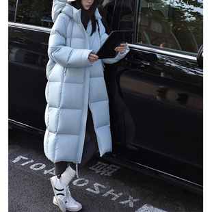 2025 Winter 90% White Duck down Filled 300g Warm Three-Dimensional Hooded Long/Short down Jacket Puffer Coat