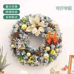 アマゾンクリスマス花輪クリスマスツリー祭り装飾品プレゼントシーン配置ドア掛けアイデア飾り飾り
