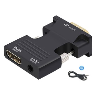 hdmi adapter; hdmi to vga Adapter hdmi converter vga with audio female to male I-type