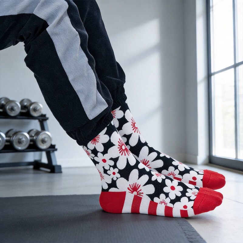 Amazon Cross-Border Mid-Calf Socks for Autumn and Winter, Crazy Socks for Men and Women, Foreign Trade Sports Trendy Long Socks Wholesale Amazon Cross-Border Mid-Calf Socks for Autumn and Winter, Crazy Socks for Men and Women, Foreign Trade Sports Trendy Long Socks Wholesale
