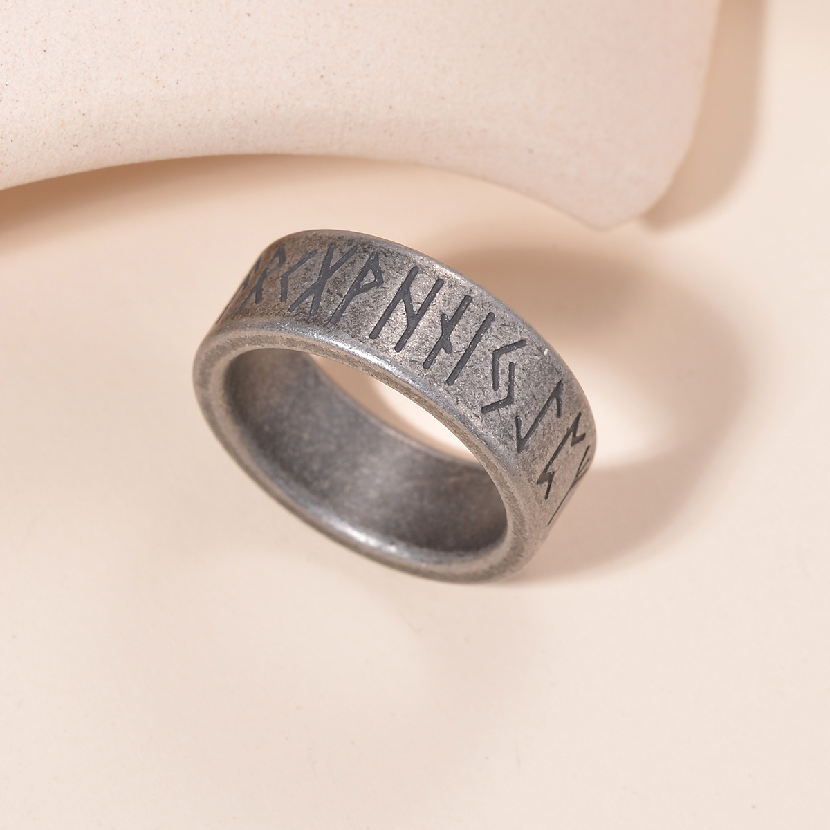 Geometric Pattern Men'S Gender Basic Classic Style Geometric 304 Stainless Steel Men'S Rings