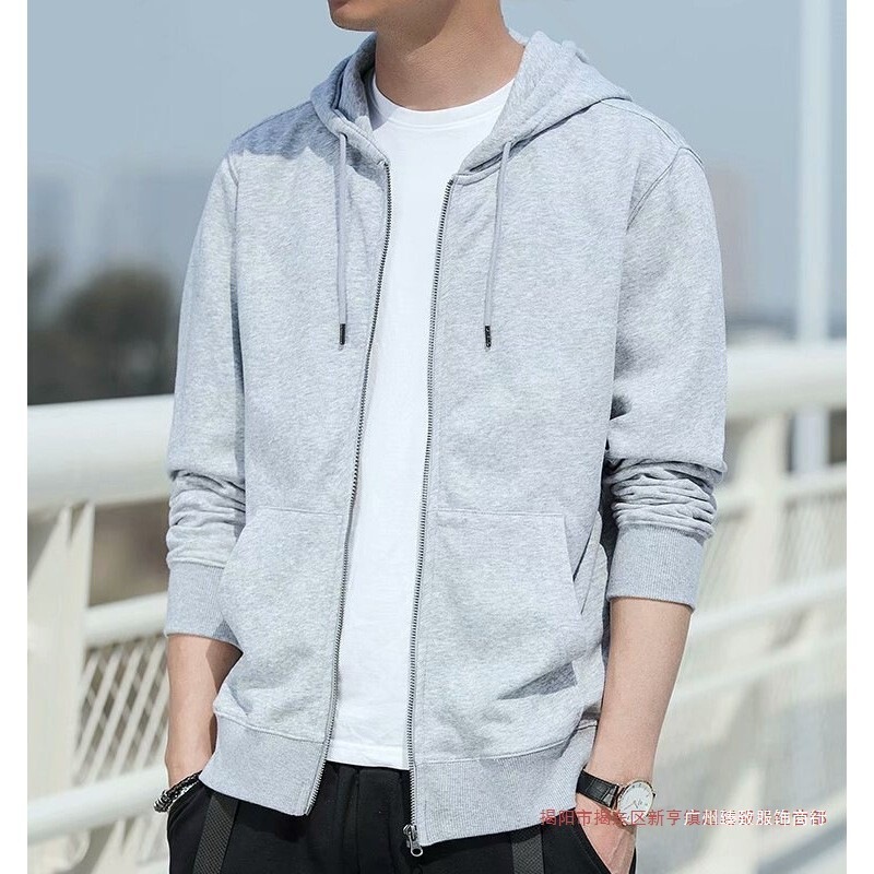Wholesale Cardigan Sweatshirt Men's Spring and Autum 2024 New Zipper Hoodie Youth Couple Hooded Jacket Jacket Wholesale Cardigan Sweatshirt Men's Spring and Autum 2024 New Zipper Hoodie Youth Couple Hooded Jacket Jacket