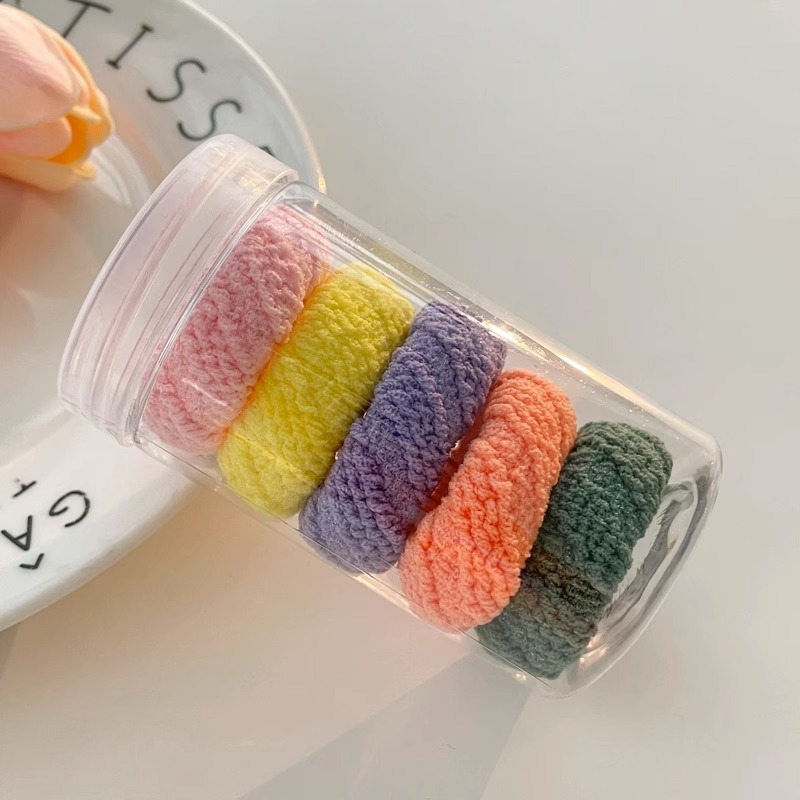 2025 nuevo estilo simple y versátil banda para el cabello sin costuras diadema duradera y de alta elasticidad que no daña el cabello coleta gruesa cuerda para el cabello sombreros