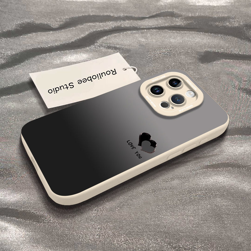 携帯電話ケース Apple iPhone15 ラブグラデーション 14 シリコーン 13promax 漫画 12 落下防止 11 アクセサリー|undefined