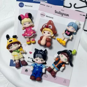 [DORA大表姐萌粒二创改娃diy挂件配件盲盒小摆件潮玩公仔玩具批发]