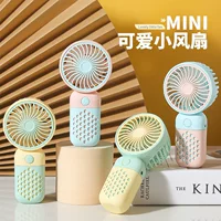 Портативный мини-вентилятор, компактный перезаряжаемый 12,8×4,4×6,3 см, лёгкий 0,11 кг (разные цвета)