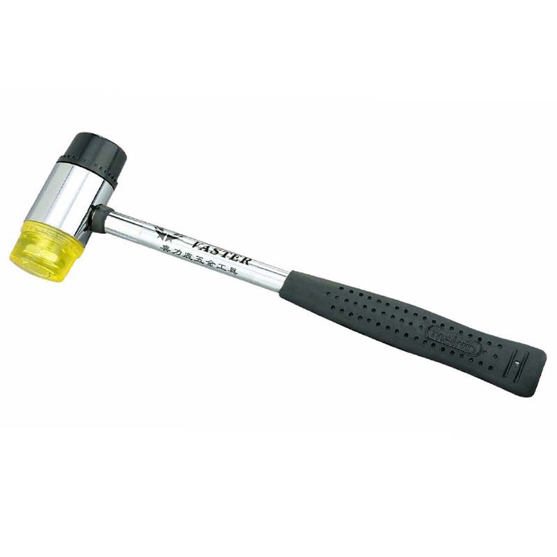 安装锤橡胶锤钢管柄家装锤尼龙锤耐磨防滑榔头瓷砖地板玻璃安装锤