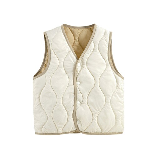 School uniform magic for boys and girls, winter and autumn full wool filled baby middle school student down jacket inner vest innerwear