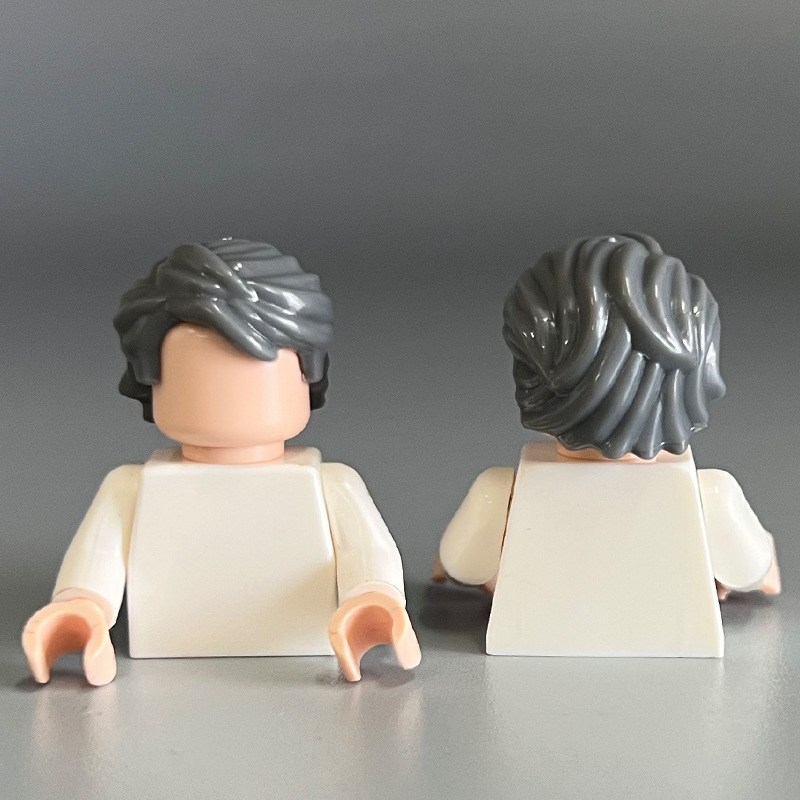 43753-dark gray (fluffy hair)