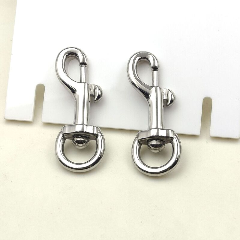 Stainless steel dog buckle, lobster clasp, mini plate buckle, small door buckle, spring buckle, pet accessories, universal buckle 1 Recommended