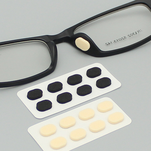 Glasses nose pads, EVA sponge pads, high nose pads, adhesive pressure-reducing marks, anti-makeup removal, anti-slip, heightening plate frame nose pads