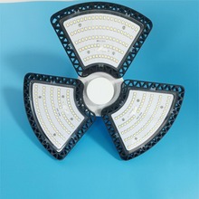 E26/27螺口led三叶车库路灯LED60W折叠便携泳池灯灯地摊强光户外