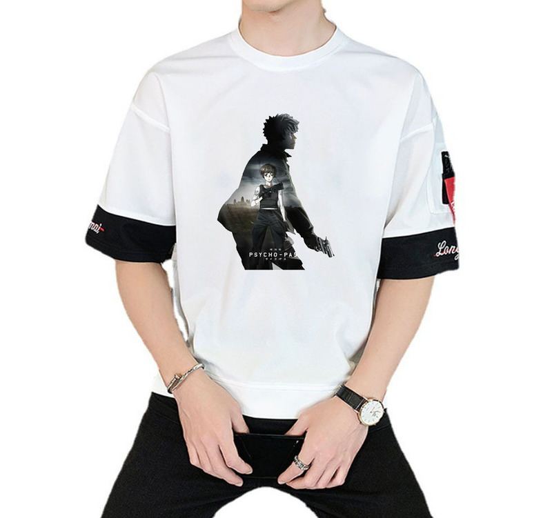 Cartoon short-sleeved youth casual short-sleeved men's and women's loose T-shirt student summer T-shirt