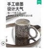 Coffee ceramics, high quality cup with glass for beloved