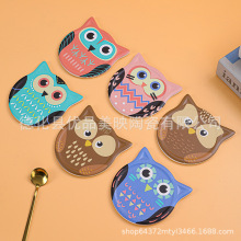 ���R�d؈�^�����|�մ���ˮ���|��ͨ��ӡ�������Q owl coasters