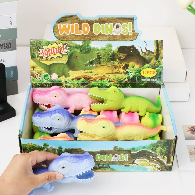 Творческий Лаша динозавр декомпрессионная щепотка музыка смешной генеральный менеджер Ван такой же стиль декомпрессионная резьба по песку игрушка фабрика в наличии оптом