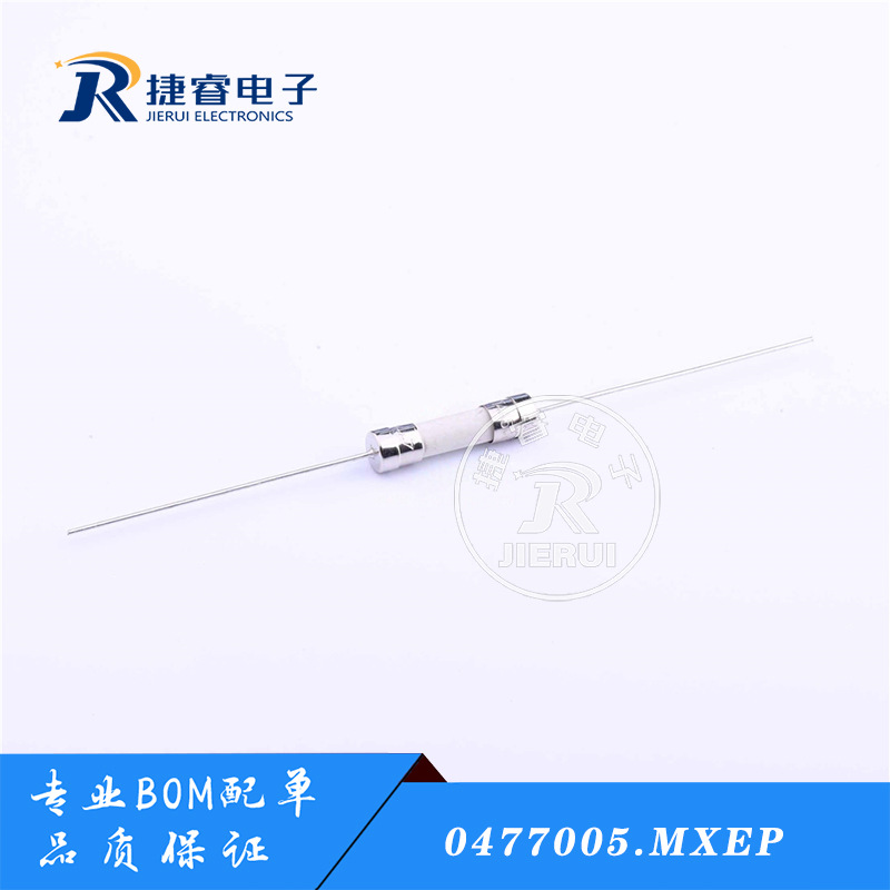 0477005.mxep美国力特5*20慢熔陶瓷保险丝管 T5A/500VP 5A 带引脚