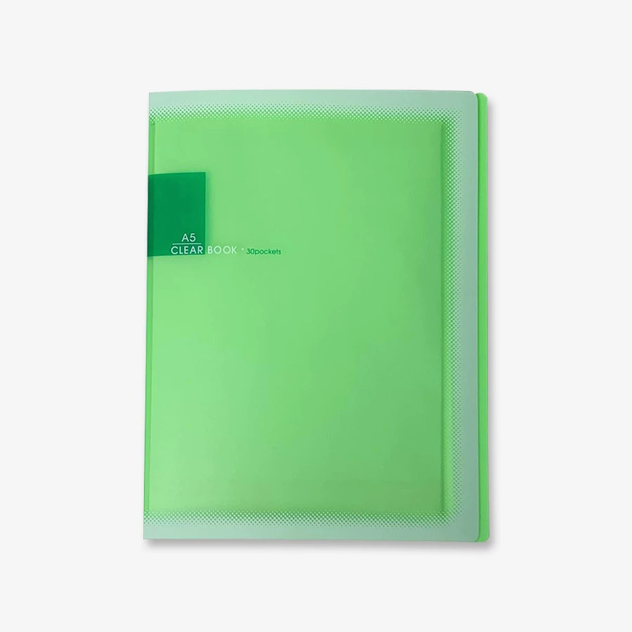 A5 transparent data book insert multi-layer data book test paper clip information clip piano score clip ticket clip storage bag