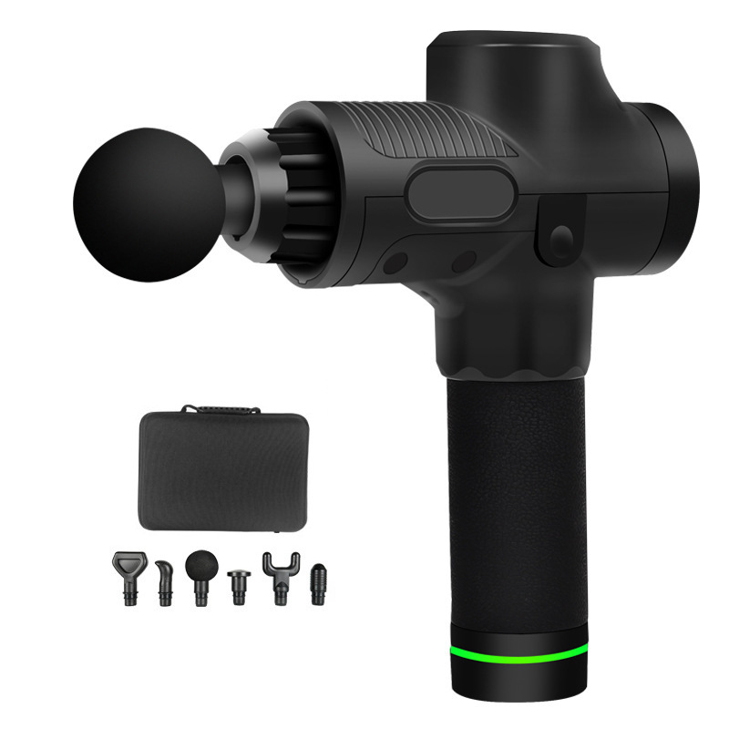 Cross-border fascia gun home massager professional fitness massage muscle relaxation impact portable fascia gun explosions