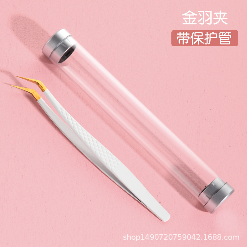 골드 페더 클램프 (플라스틱 실린더)