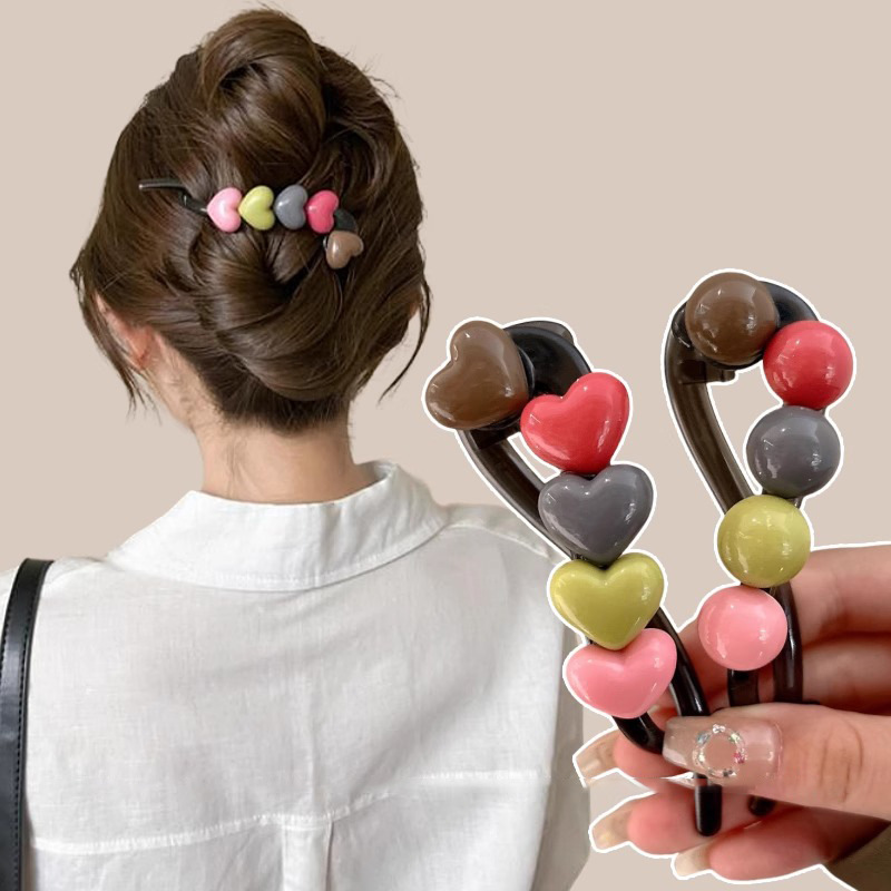Twist una palabra clip de cabello para mujeres detrás de la cabeza clip de cabello 2024 nuevo estilo de alta calidad medio clip de cabello tiburón adornamiento para el cabello image 3