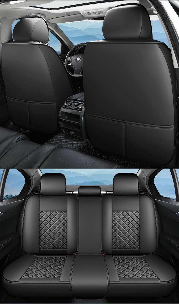 2025 New All-Inclusive Full-Leather Car Seat Cushions for All Seasons, All-Inclusive Seat Covers and Cushions Manufacturers Wholesale