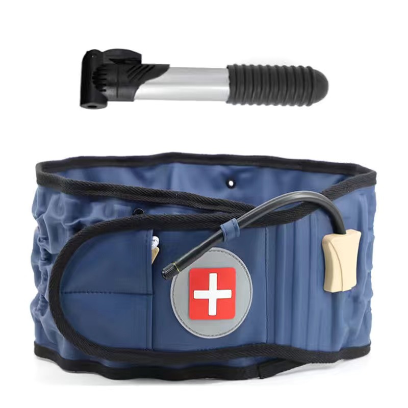 풍선 허리 벨트, 블루 및 실버