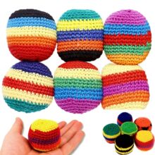 �羳��Ʒ Hand-Made Knitted Footbag Sack �ֹ������_ɳ��