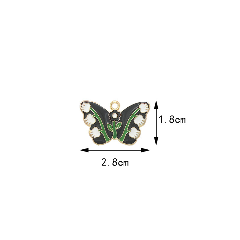 35g Weight Pendant Jewelry Making Type 22 * 18mm, 27 * 18mm, 28 * 18mm Jewelry Making Size DIY Jewelry Accessories Classification Smooth Embellishment 10 PCS/Package Quantity Alloy Material Butterfly, Moth Pattern Polished Finish Enamel Design IG Style, Simple Style Style 10 PCS/Package 22 * 18mm 27 * 18mm 28 * 18mm Alloy Butterfly Moth Polished Pendant 10