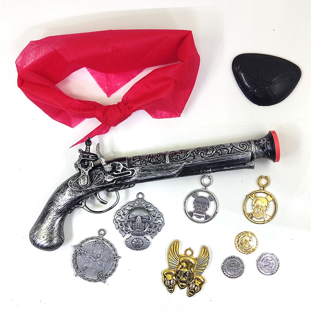 Juegos de rol para niños de Halloween Cosplay Juguetes Pirate Gun Toy Pitrate gun toy
