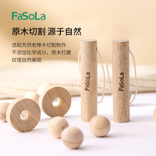 Fasola Household Natural Log Fragrance Camphor Wood Strips Wardrobe Cabinet Insect-Proof, Moth-Proof, Dehumidification and Mildew-Proof Camphor Wood Balls