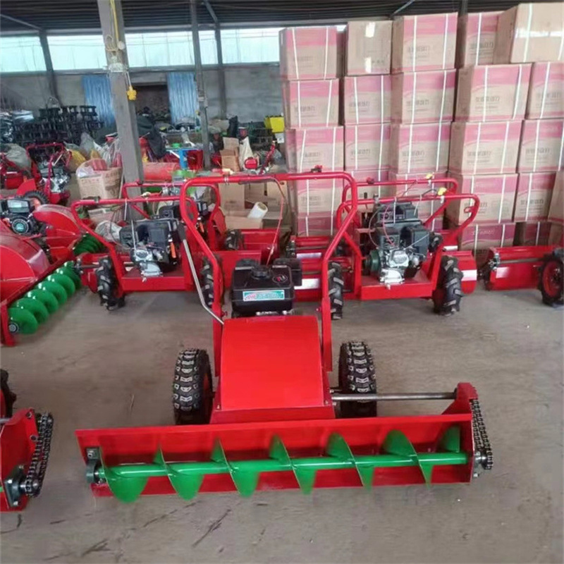 大型除雪扫雪机螺旋蛟龙推雪机汽油动力抛雪机厂区环卫路面清雪机