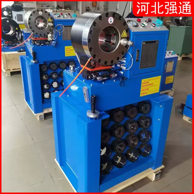 高压油管扣压机液压胶管锁管机液压油管缩管机 全自动啤喉机