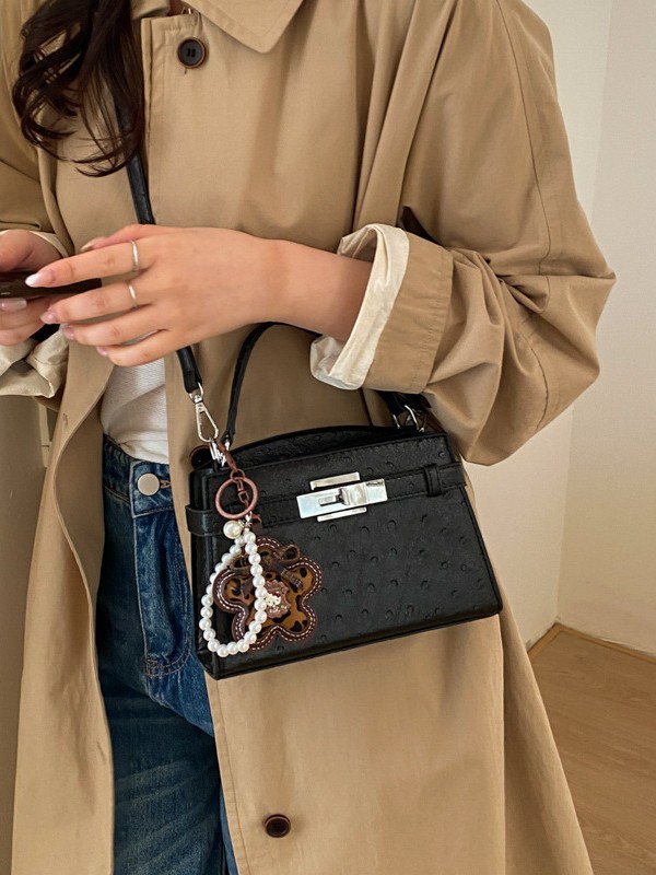 Bolso de mano coreano 2026 nuevo bolso de moda de color sólido popular bolso de hombro de tendencia universal