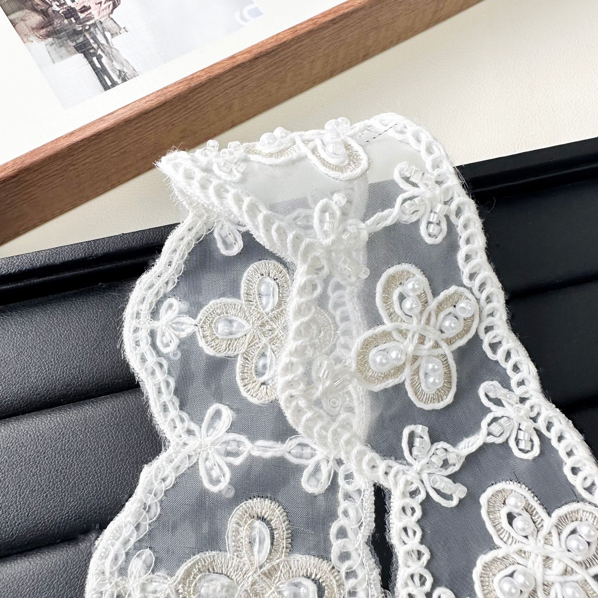 encaje de alta calidad patrón rico prendas de vestir accesorios cortinas para el hogar decoración preferida al por mayor en stock image 3